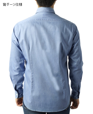 鎌倉シャツ Casual 134 デニム＆シャンブレーシャツ | メーカーズシャツ鎌倉 公式通販 | 日本製ワイシャツ ネクタイ ブラウス