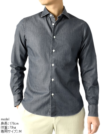 鎌倉シャツ Casual 134 デニム＆シャンブレーシャツ | メーカーズシャツ鎌倉 公式通販 | 日本製ワイシャツ ネクタイ ブラウス