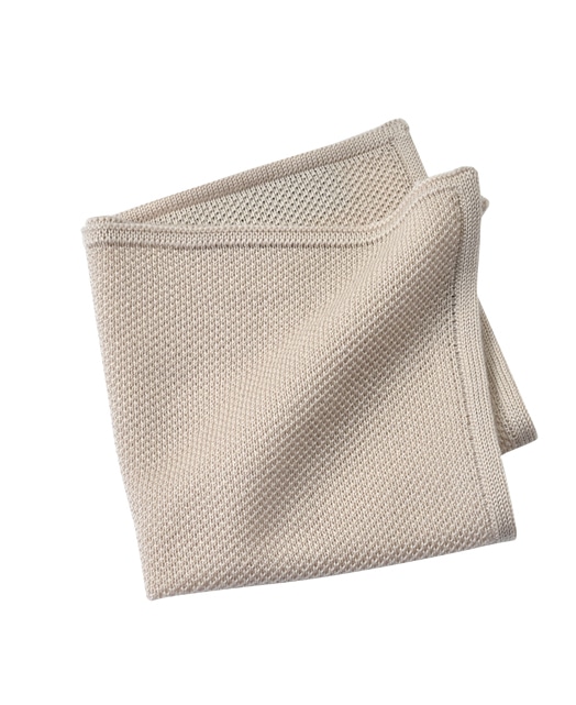 WOOL POCKET SQUARE