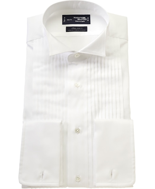 mens pleated dress shirt