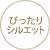 ぴったりシルエット
